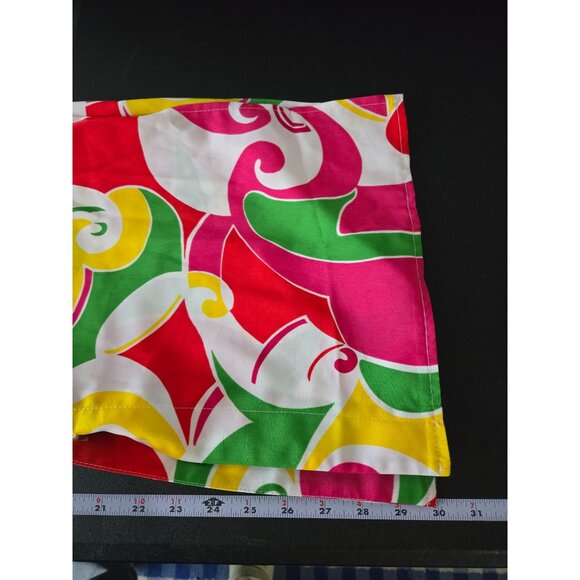 Susan Graver Sleeveless Button Front Top Size Medium Groovy Vintage Art NWT - Picture 8 of 11